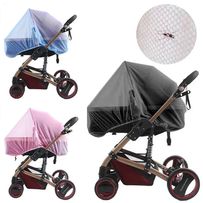 Zipper-Type Fly Protection Baby Crib and Stroller Mosquito Net – Summer Full Coverage - SweetPeaShop