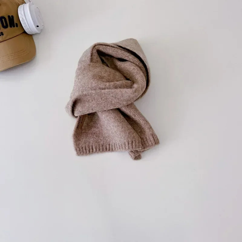 Winter Wool Baby Scarf for Kids - Soft Cashmere Scarf for Boys and Girls (3-12 Years) - SweetPeaShop