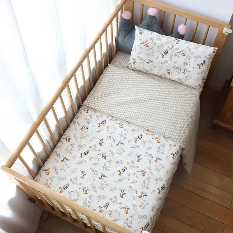 Baby Bedding Set (3pcs)- SweetPeaShop Exclusive - SweetPeaShop