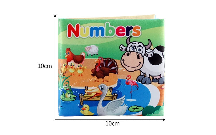 Baby Soft Cloth Animal Family 3D Cognitive Book - SweetPeaShop