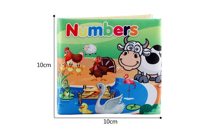 Baby Soft Cloth Animal Family 3D Cognitive Book - SweetPeaShop