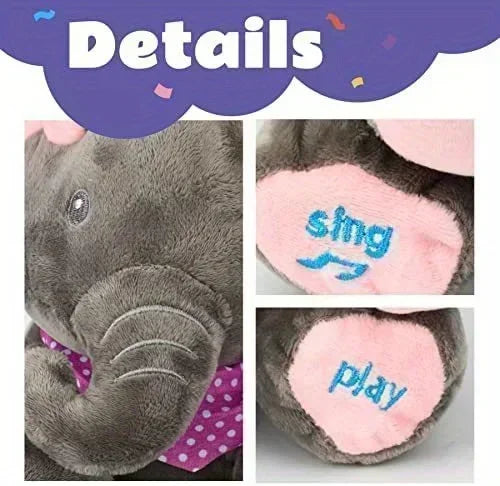 Peekaboo Elephant Plush Toy - SweetPeaShop Exclusive