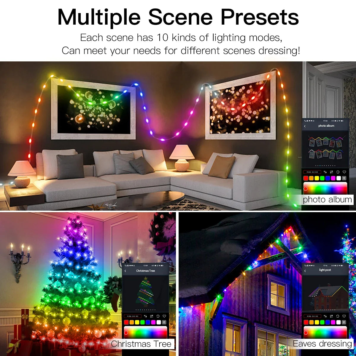 RGB String Lights - SweetPeaShop Exclusive - SweetPeaShop