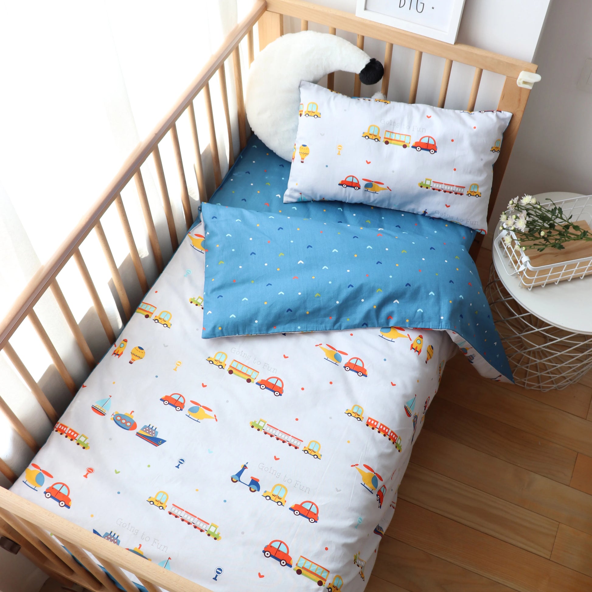 Baby Bedding Set (3pcs)- SweetPeaShop Exclusive - SweetPeaShop