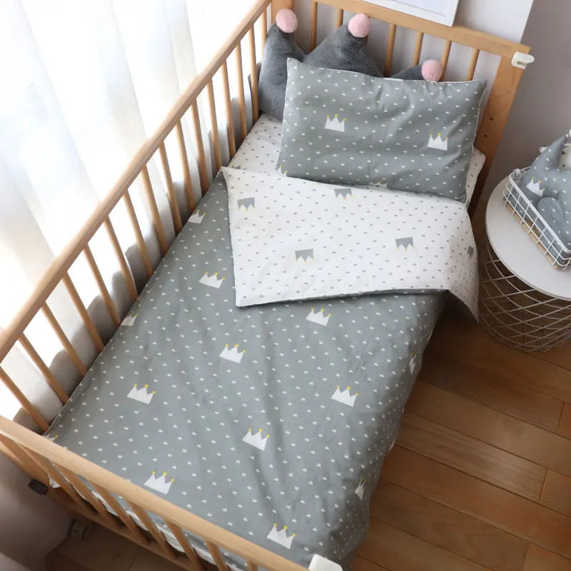 Baby Bedding Set (3pcs)- SweetPeaShop Exclusive - SweetPeaShop