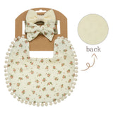 Floral Baby Bib & Headband Set - SweetPeaShop Exclusive