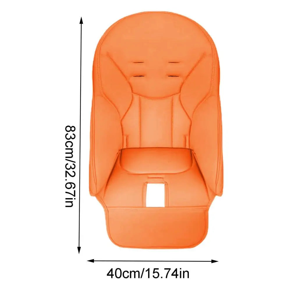 PU Leather Seat Cover With Padding Comfortable For Baby High Chair Cushion - SweetPeaShop