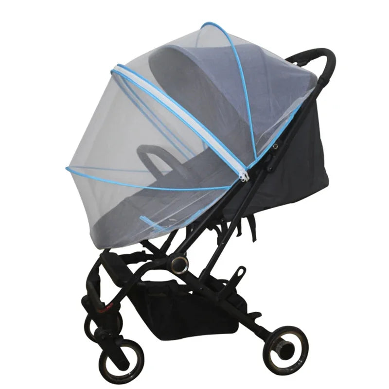 Zipper-Type Fly Protection Baby Crib and Stroller Mosquito Net – Summer Full Coverage - SweetPeaShop