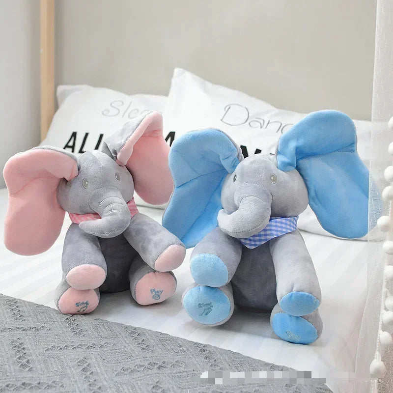 Peekaboo Elephant Plush Toy - SweetPeaShop Exclusive