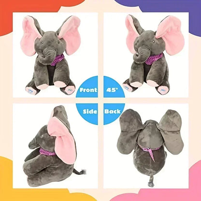 Peekaboo Elephant Plush Toy - SweetPeaShop Exclusive