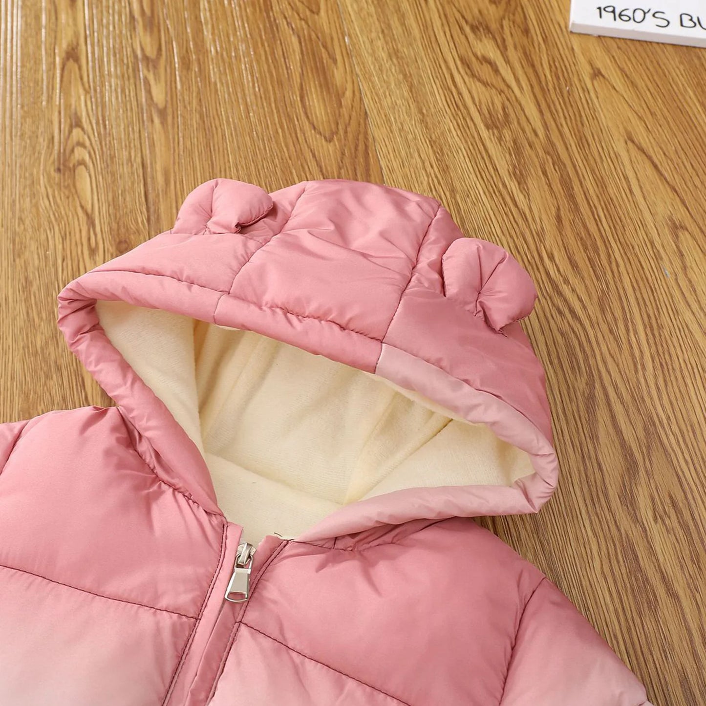 Newborn Baby Winter Warm Hooded Down Romper Jacket Snowsuit – SweetPeaShop Exclusive