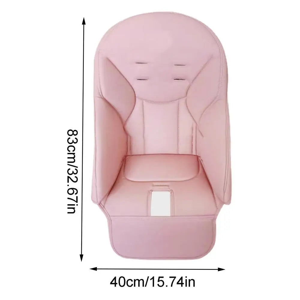 PU Leather Seat Cover With Padding Comfortable For Baby High Chair Cushion - SweetPeaShop