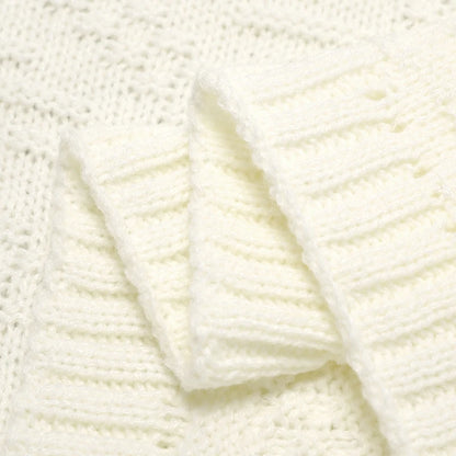 Knitted Baby Blanket- SweetPeaShop Exclusive - SweetPeaShop