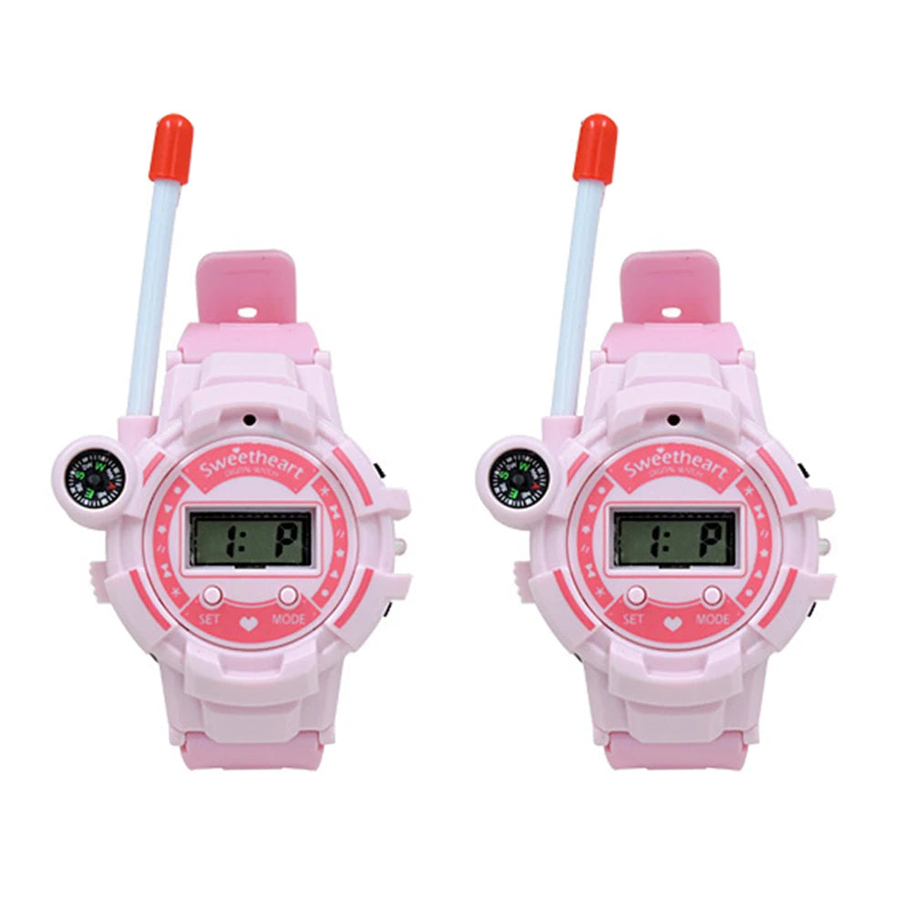 Rechargeable Walkie Talkie Watch for Kids – Interactive Spy Gadget for Indoor & Outdoor Games - SweetPeaShop