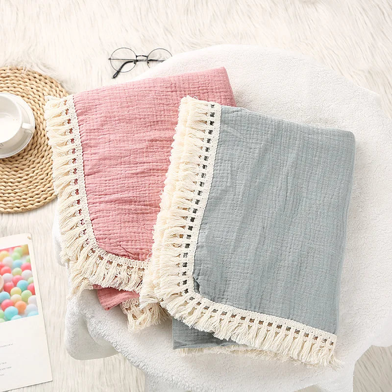 Muslin Squares Baby Blanket - SweetPeaShop Exclusive - SweetPeaShop