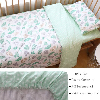 Baby Bedding Set (3pcs)- SweetPeaShop Exclusive - SweetPeaShop