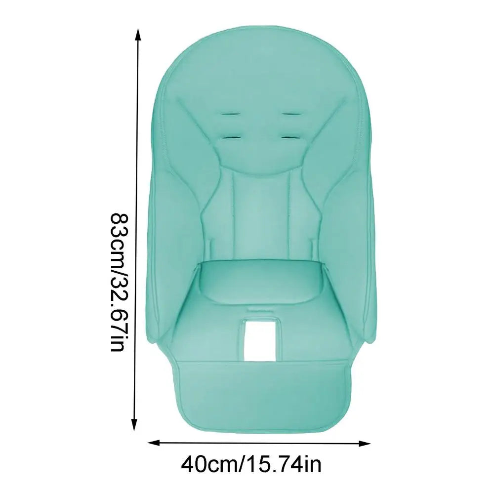 PU Leather Seat Cover With Padding Comfortable For Baby High Chair Cushion - SweetPeaShop