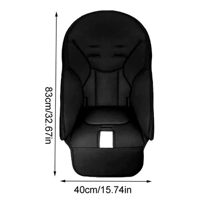 PU Leather Seat Cover With Padding Comfortable For Baby High Chair Cushion - SweetPeaShop