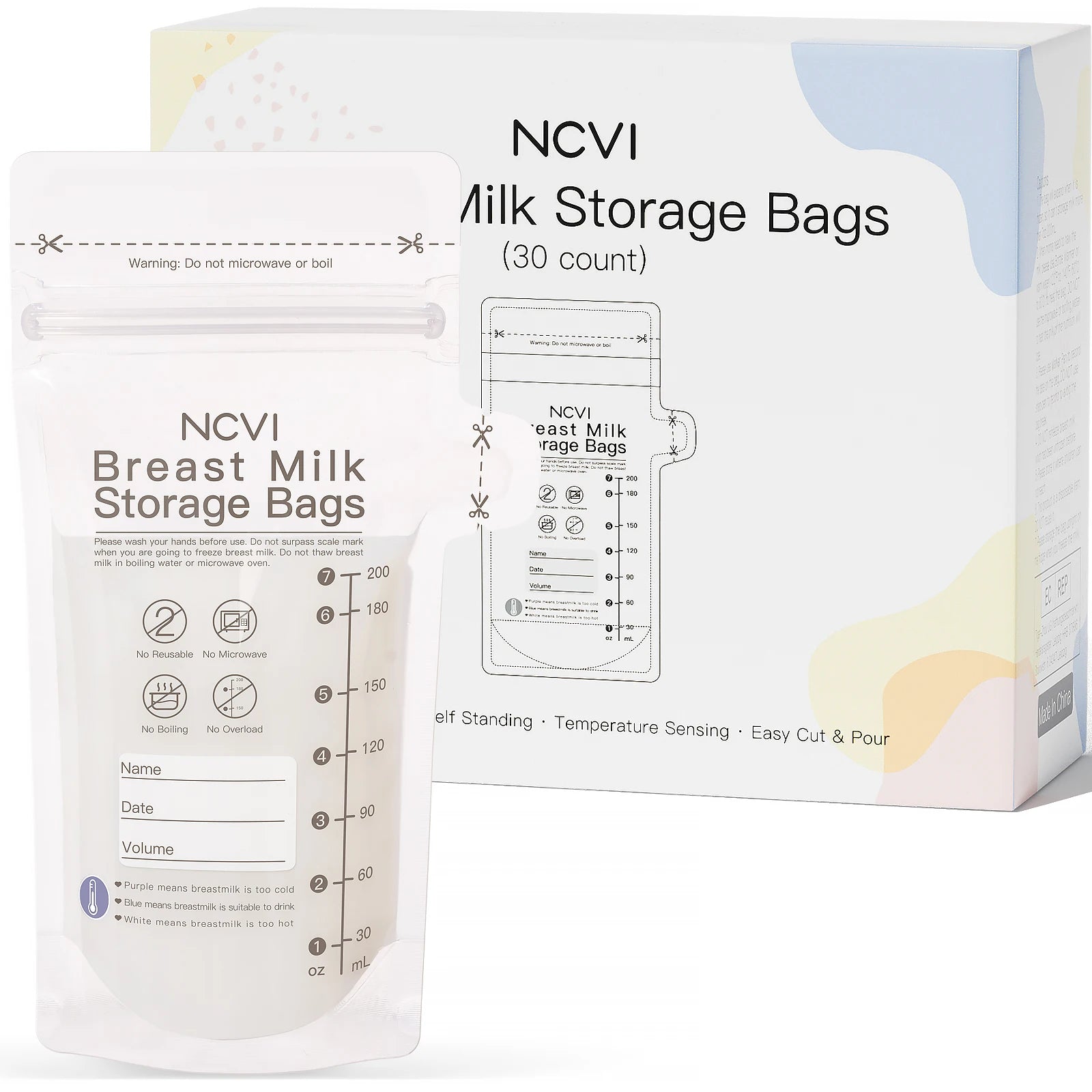 Breastmilk Storage Bags- SweetPeaShop Exclusive - SweetPeaShop