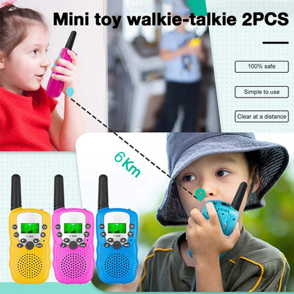 Rechargeable Kids Walkie Talkies - 3km Handheld Radios - SweetPeaShop