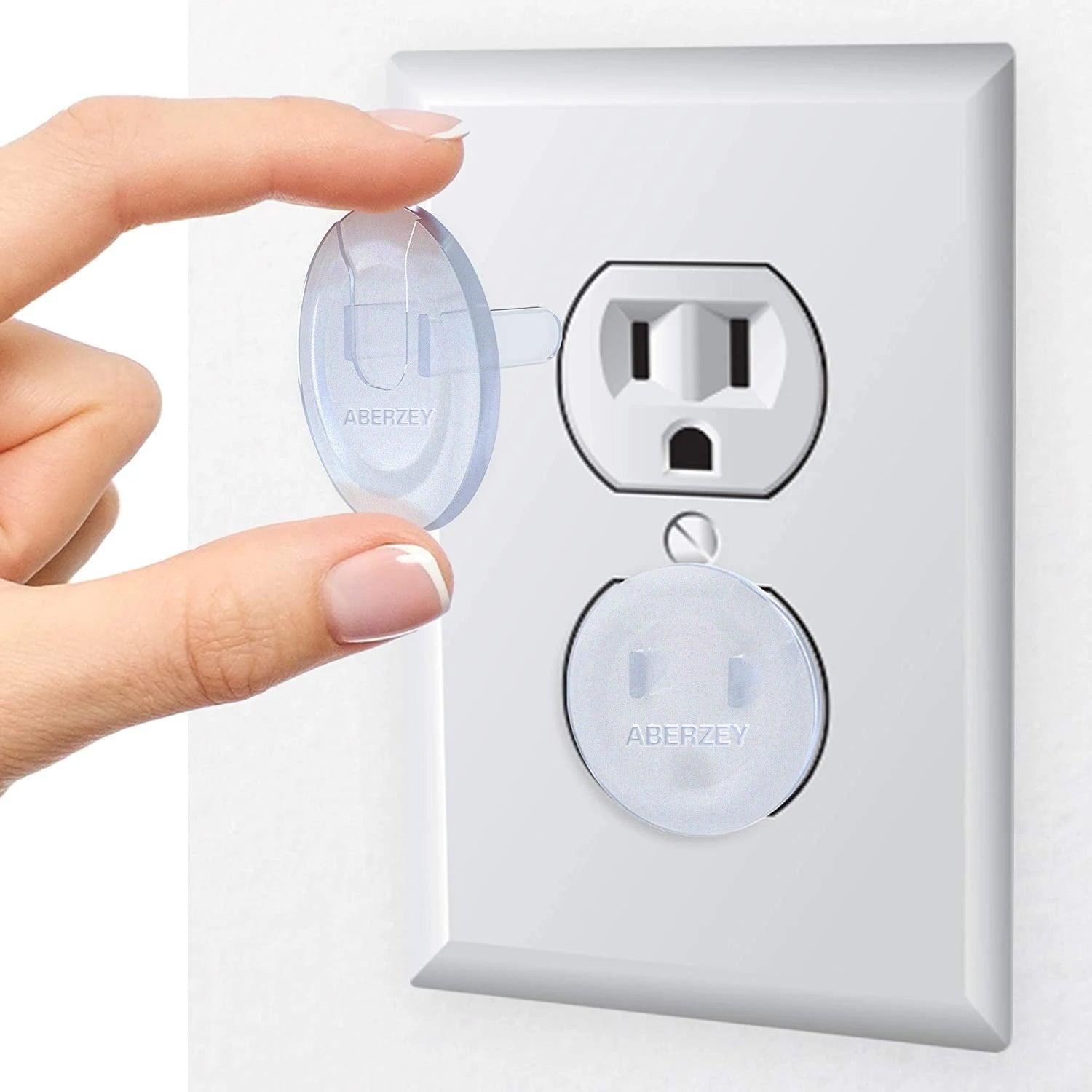 10pcs Baby Proofing Electric Plug Protectors – American Standard Outlet Covers for Child Safety - SweetPeaShop