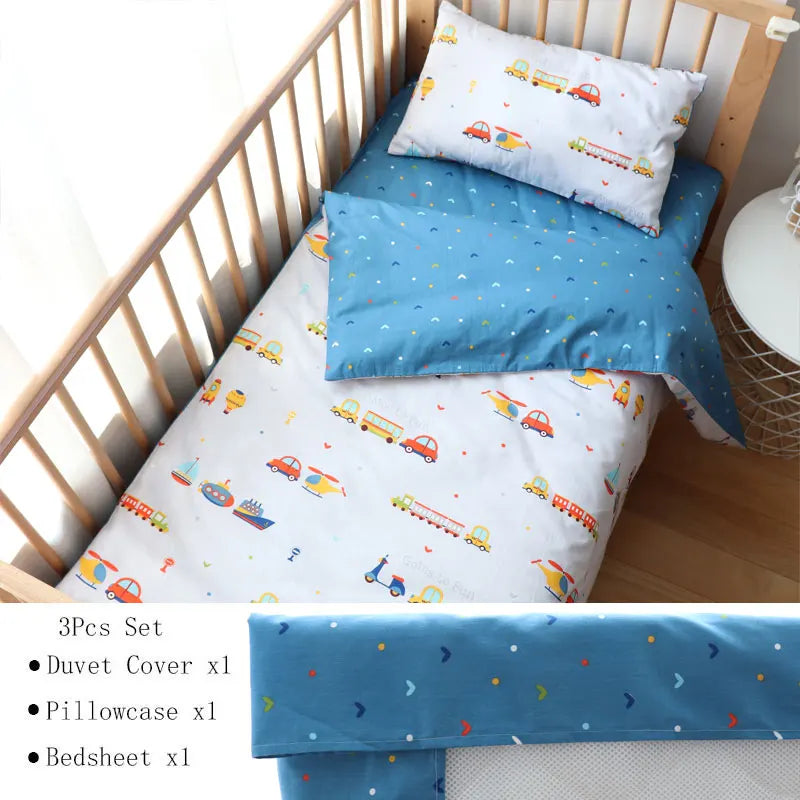 Baby Bedding Set (3pcs)- SweetPeaShop Exclusive - SweetPeaShop