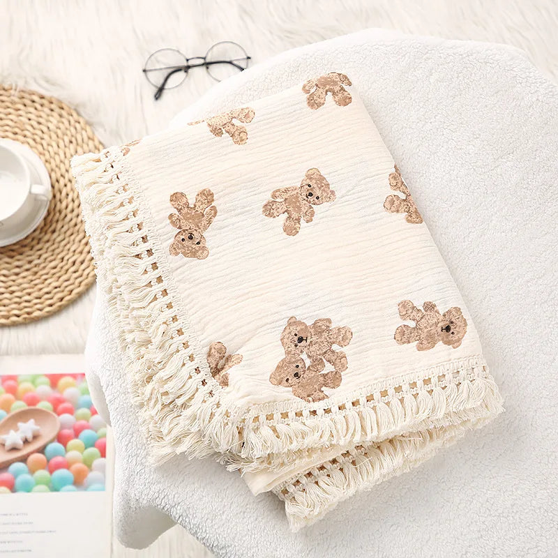 Muslin Squares Baby Blanket - SweetPeaShop Exclusive - SweetPeaShop