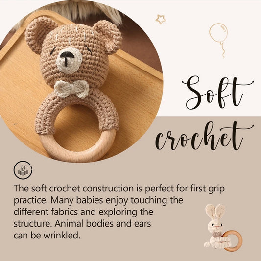 Handcrafted Critter Teether - SweetPeaShop Exclusive - SweetPeaShop