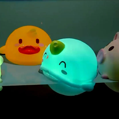 LED Light-Up Baby Bath Toy - Luminous Rubber Duck for Kids - SweetPeaShop Exclusive