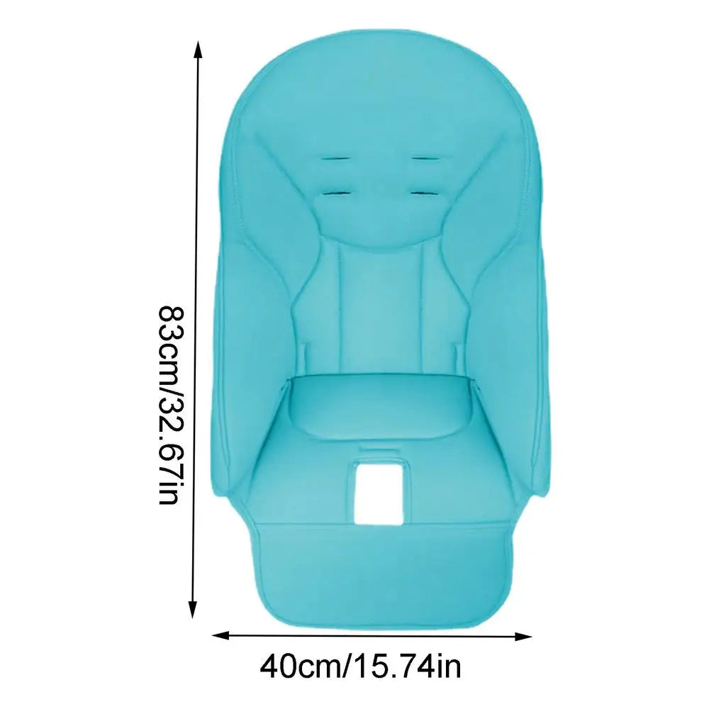 PU Leather Seat Cover With Padding Comfortable For Baby High Chair Cushion - SweetPeaShop