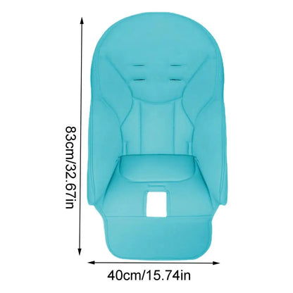 PU Leather Seat Cover With Padding Comfortable For Baby High Chair Cushion - SweetPeaShop