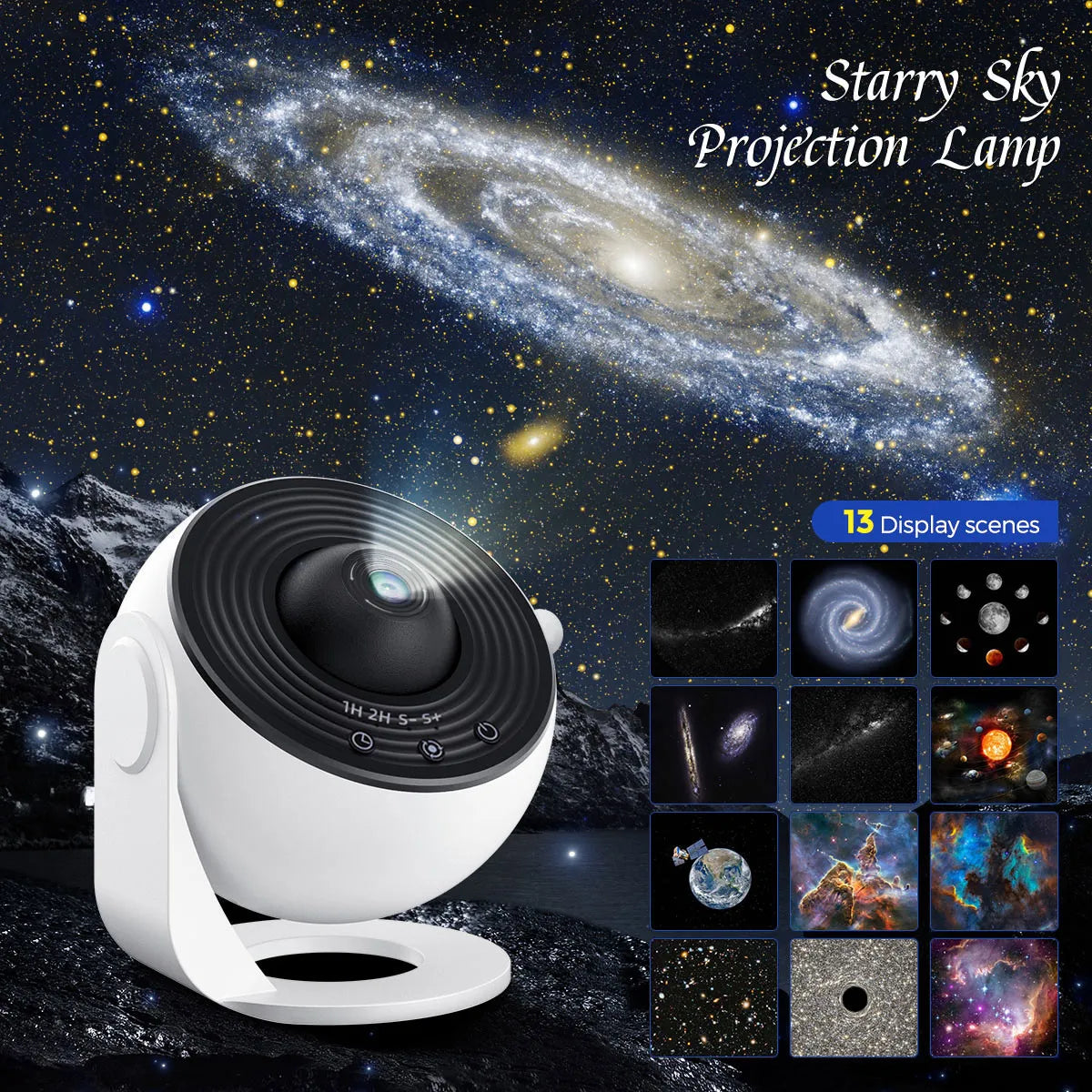 Ultimate Star & Aurora Galaxy Projector – Magical Night Light for Kids - SweetPeaShop