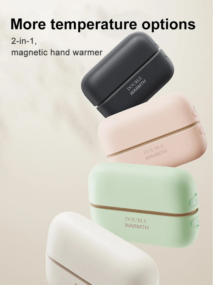 Magnetic Rechargeable Hand Warmers – Portable Pocket Heater for Outdoor Adventures - SweetPeaShop