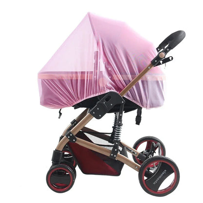 Zipper-Type Fly Protection Baby Crib and Stroller Mosquito Net – Summer Full Coverage - SweetPeaShop