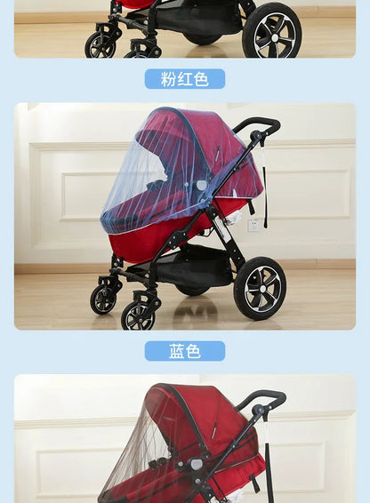 Zipper-Type Fly Protection Baby Crib and Stroller Mosquito Net – Summer Full Coverage - SweetPeaShop