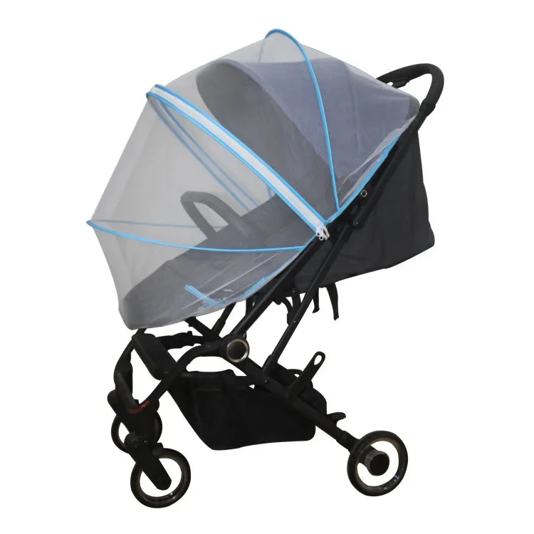 Zipper-Type Fly Protection Baby Crib and Stroller Mosquito Net – Summer Full Coverage - SweetPeaShop