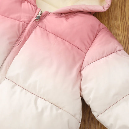 Newborn Baby Winter Warm Hooded Down Romper Jacket Snowsuit – SweetPeaShop Exclusive