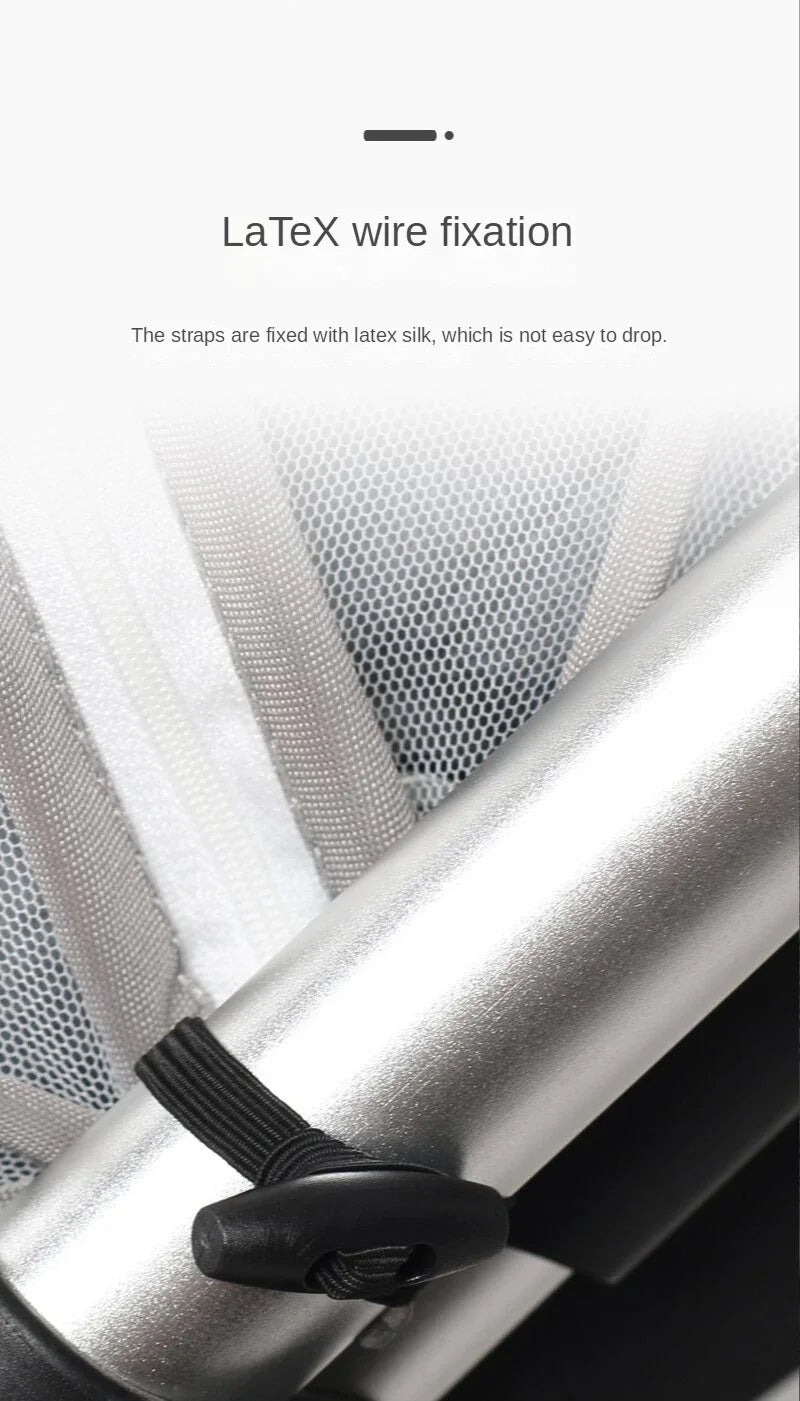 Zipper-Type Fly Protection Baby Crib and Stroller Mosquito Net – Summer Full Coverage - SweetPeaShop