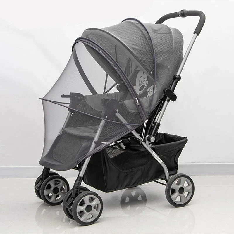 Zipper-Type Fly Protection Baby Crib and Stroller Mosquito Net – Summer Full Coverage - SweetPeaShop