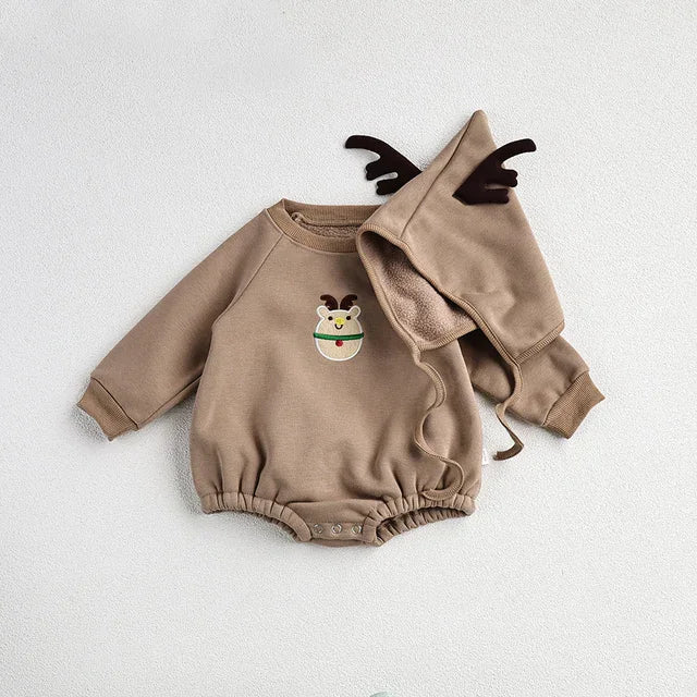 CuddleJoy Christmas Baby Bodysuits: Snuggly Style - SweetPeaShop