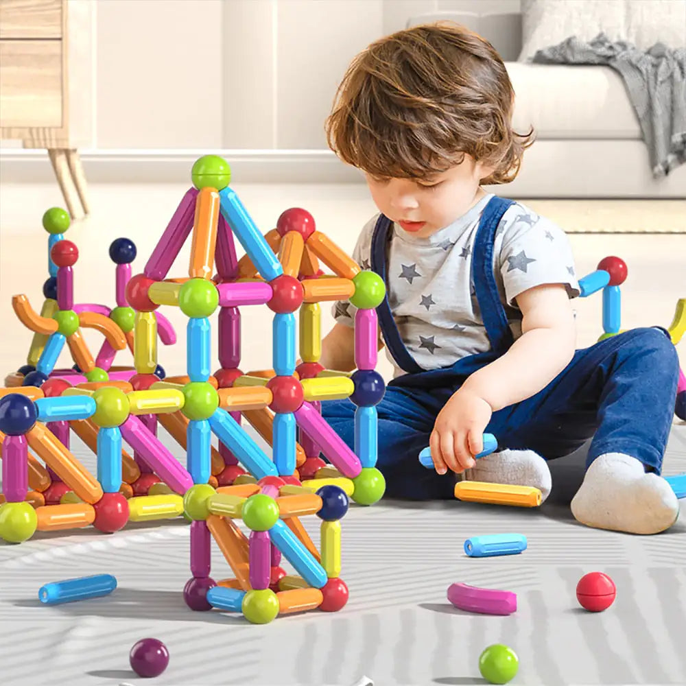 Magnetic Building Blocks for Kids Gross Motor - SweetPeaShop