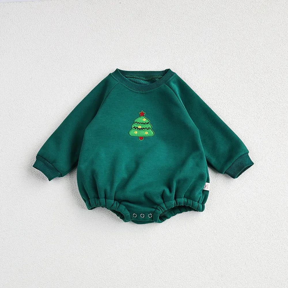 CuddleJoy Christmas Baby Bodysuits: Snuggly Style - SweetPeaShop