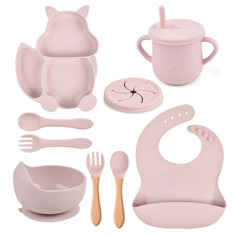 Baby Silicone Feeding Set - SweetPeaShop