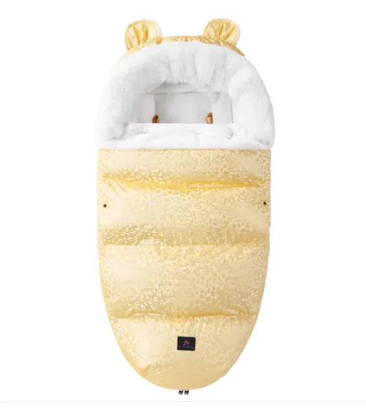 Baby Sleeping Bag with Fur Collar - SweetPeaShop