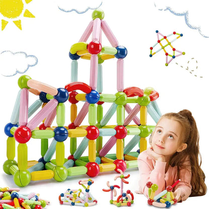 Magnetic Building Blocks for Kids Gross Motor - SweetPeaShop