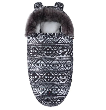 Baby Sleeping Bag with Fur Collar - SweetPeaShop