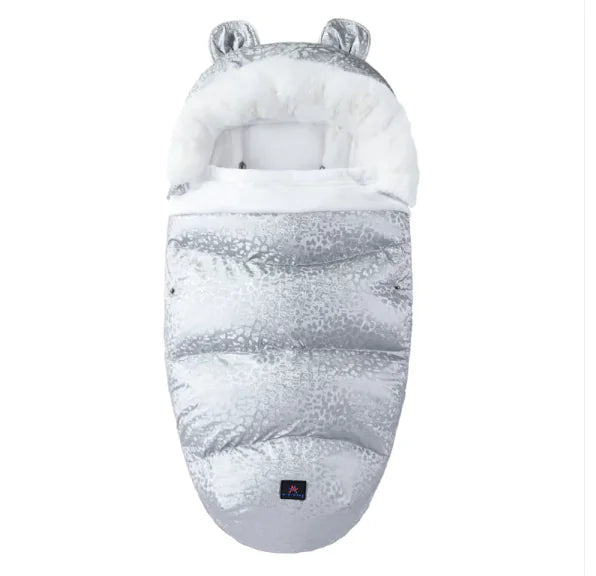 Baby Sleeping Bag with Fur Collar - SweetPeaShop