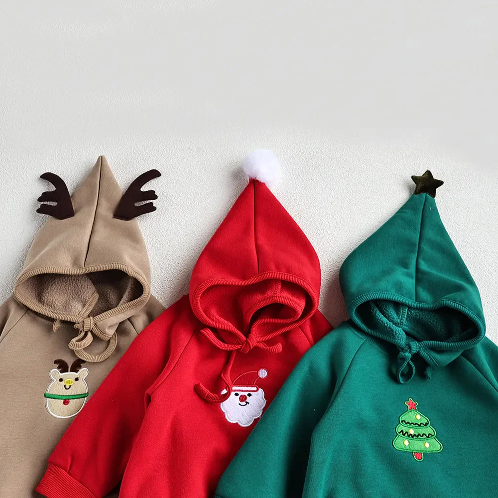CuddleJoy Christmas Baby Bodysuits: Snuggly Style - SweetPeaShop